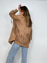 She's Magic Suede Fringe Shacket