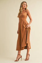 Suede Midi Dress