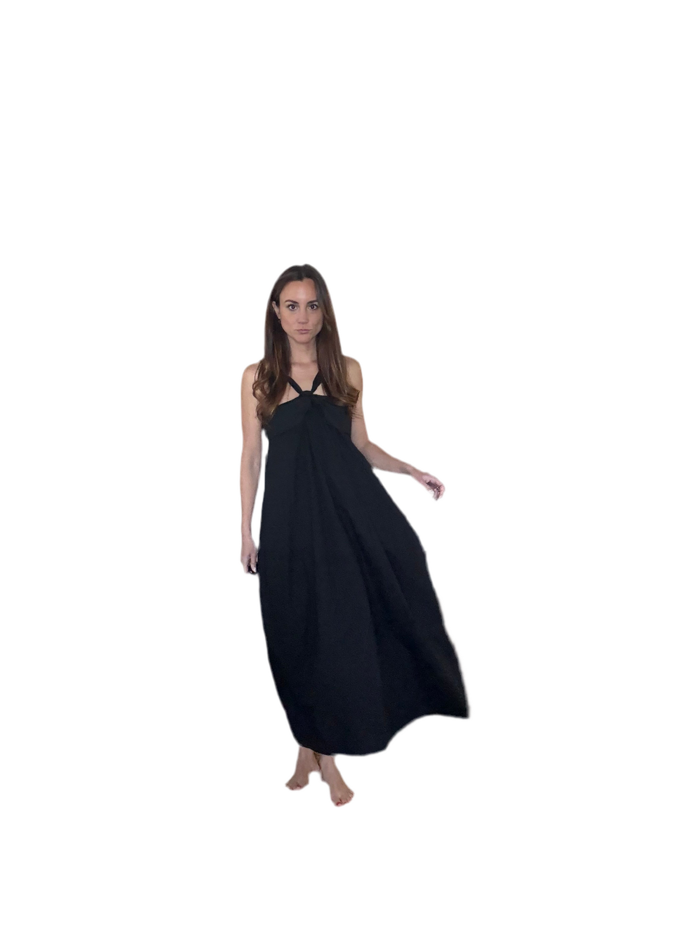 Halter Neck Tie Dress