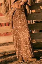 Fawn Print Mesh Skirt