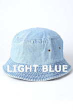 Denim Bucket Hat
