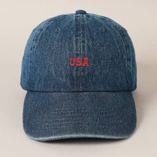 USA Denim Baseball Hat