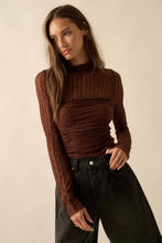 Lace Ruched Bodysuit