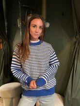 Contrast Knit Sweater