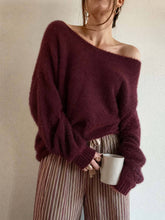 Angora Off Shoulder Sweater