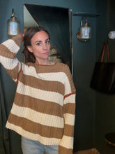 Violette Striped Crewneck Sweater
