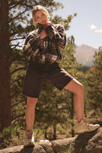 Plaid Sherpa Pullover