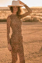 Fawn Print Midi Dress