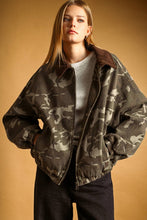 Camo Bomber Jacket