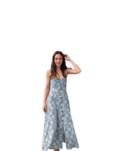 Paisley Smocked Midi Dress