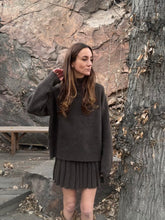 Sweater + Pleated Skirt Set