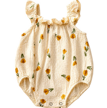 Ivy Flutter Sleeve Bubble Romper