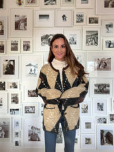 Argyle Button Up Cardigan