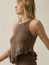 Crochet-Knit High Waist Shorts