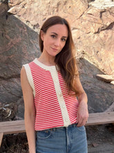 Striped Sweater Vest