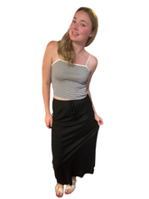 Front Tie Midi Skirt