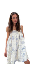 Floral Embroidered Mini Dress