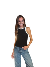 Contrast Racerback Tank