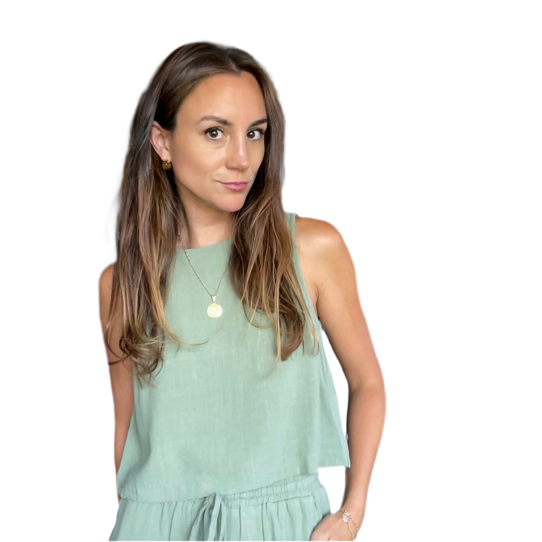 Sugarloaf Linen Tank