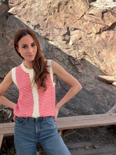 Striped Sweater Vest