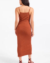 Soft Cedar Knit Midi Dress