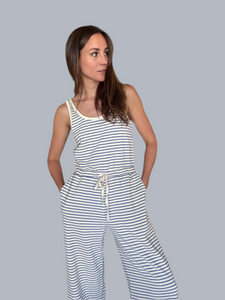 Marcie Striped Jumpsuit