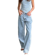 Embroidered Denim Pant