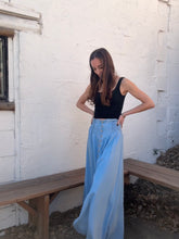 Denim Maxi Skirt