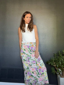 Flower Field Maxi Skirt