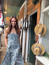 Paisley Smocked Midi Dress