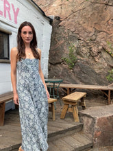 Paisley Smocked Midi Dress
