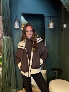 Jordette Jacket- Coffee Bean