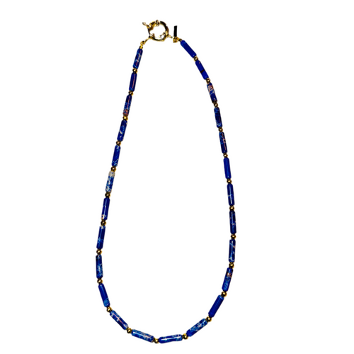 Lapis toggle Necklace