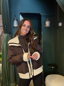 Jordette Jacket- Coffee Bean