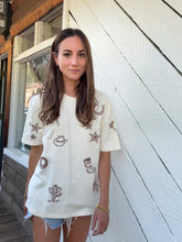 Cowboy Embroidered Tee