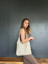 Natural Straw Slouchy Tote