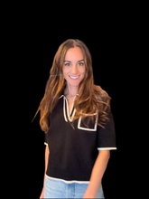 Contrast Pocket Top