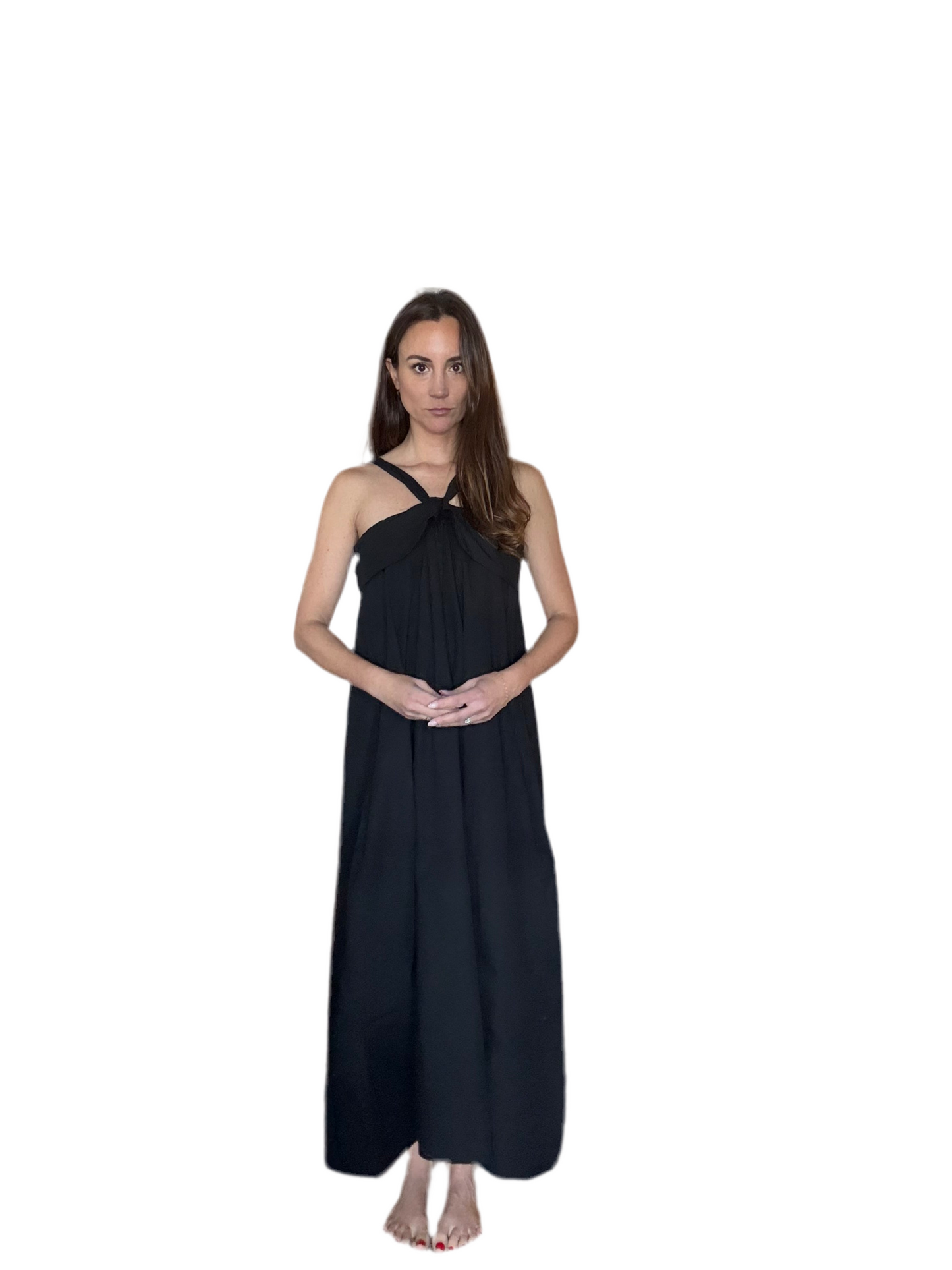 Halter Neck Tie Dress