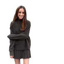 Sweater + Pleated Skirt Set