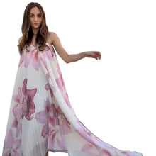 Bloomlight Pleated Maxi Dress