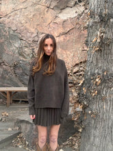 Sweater + Pleated Skirt Set