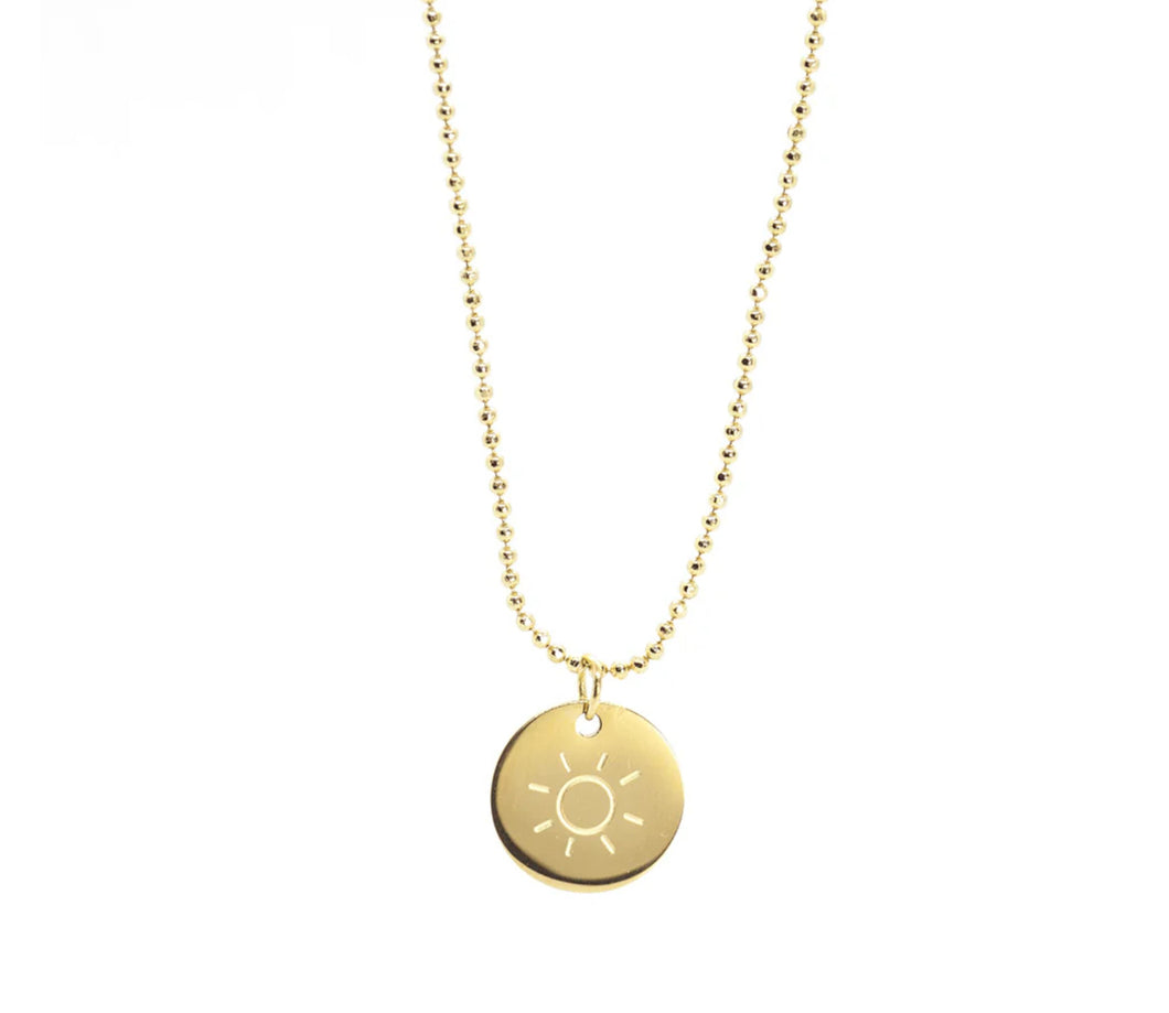 Lil' Tokens Sun Necklace