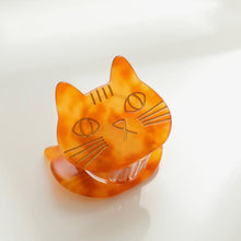 Ginger Cat Claw Clip- Small