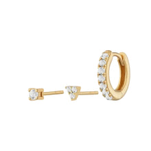 Claire Hoop + Studs Set