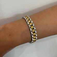 Bradley Watch Link Bracelet- Two Tone