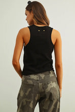 Washed Ribbed Tank