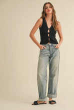 Open Front Twist Top