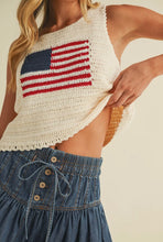 USA Crop Top