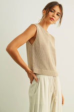 Sleeveless Knit Top
