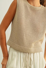 Sleeveless Knit Top